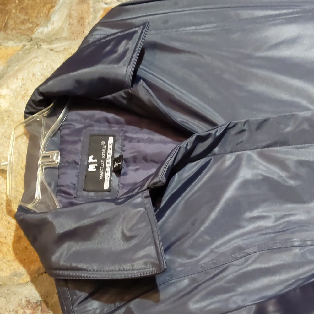 Marcelle Renee outerwear blue coat - Picture 2 of 12